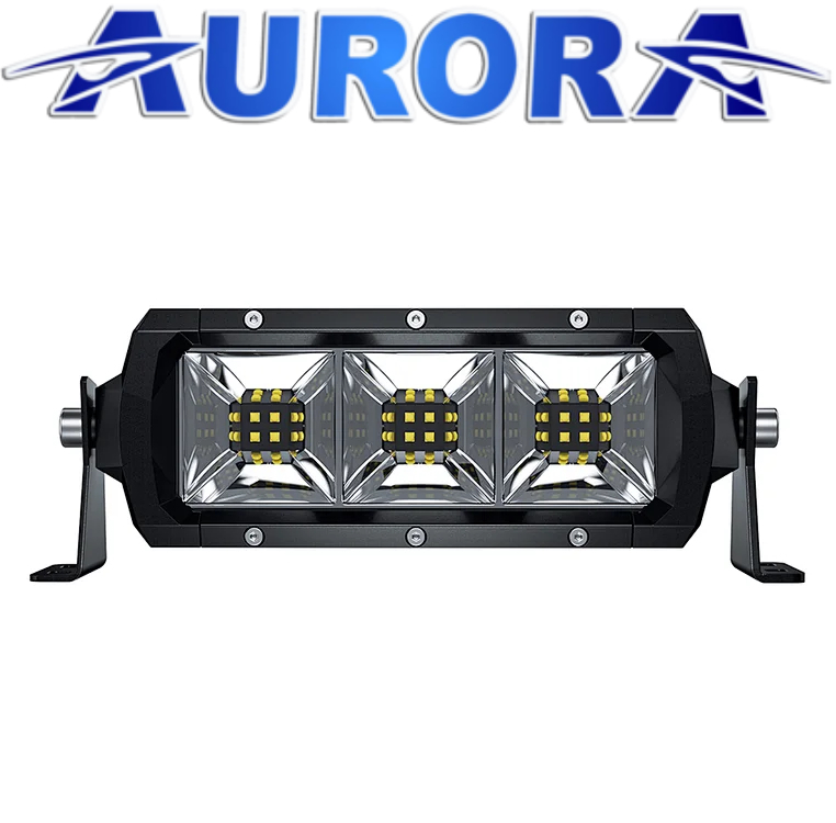 Светодиодная балка дополнительного света Aurora 12 диодов 60W ALO-D5D1-6-E12