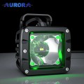 Светодиодная фара дополнительного света Aurora ALO-2-T-P23Q 6 диодов 30W +ПОДСВЕТКА 3