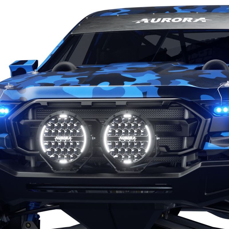 Светодиодная фара AURORA 150W ALO-R-9-C31D-AW Комбинированный свет + ДХО 10