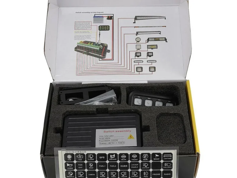 Панель управления AURORA ALO-JC02 8 кнопок 8