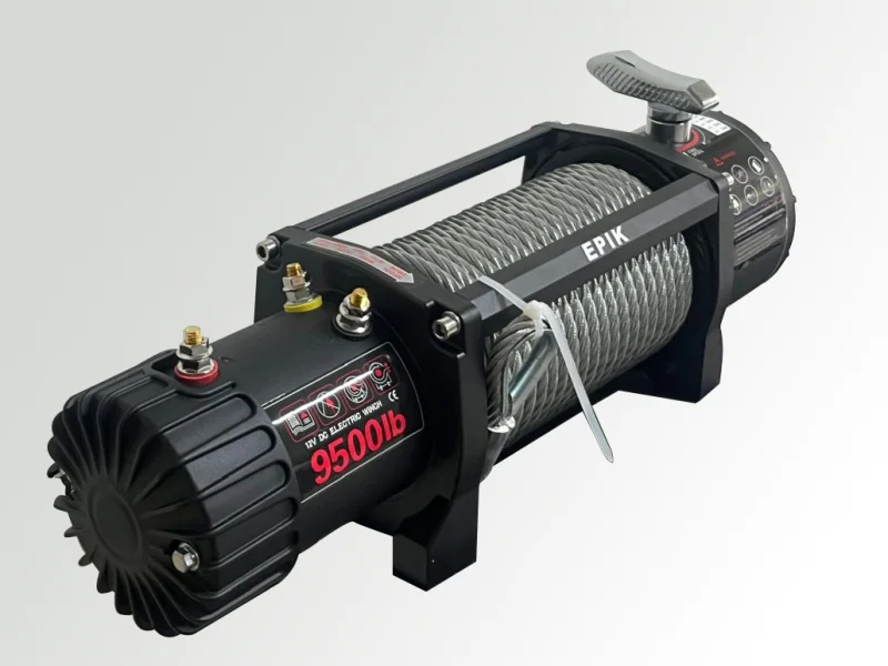 Лебедка Epik STD9.5 12V Стальной трос 9500 Lbs 5