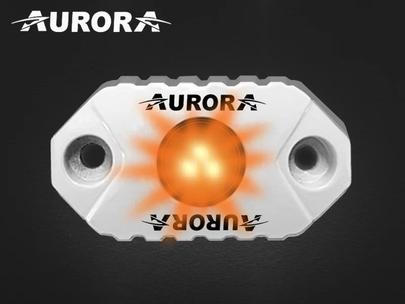 Подсветка Rock Light 9W ALO-M-Y-D-2-A свет Янтарь
