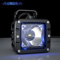 Светодиодная фара дополнительного света Aurora ALO-2-T-P23Q 6 диодов 30W +ПОДСВЕТКА 1