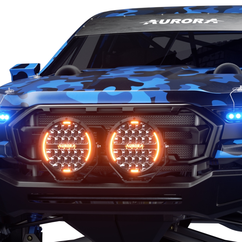 Светодиодная фара AURORA 150W ALO-R-9-C31D-AW Комбинированный свет + ДХО 11