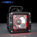 Светодиодная фара дополнительного света Aurora ALO-2-T-P23Q 6 диодов 30W +ПОДСВЕТКА 5