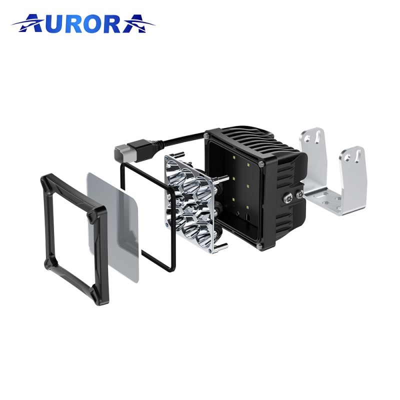 Светодиодная фара комбинированного свет 120W ALO-M-W-4-C27T3 0