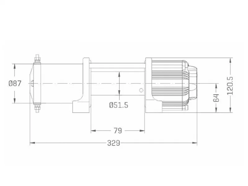 Лебедка Epik UTV3500S 12V Синтетический трос 3500 Lbs 0