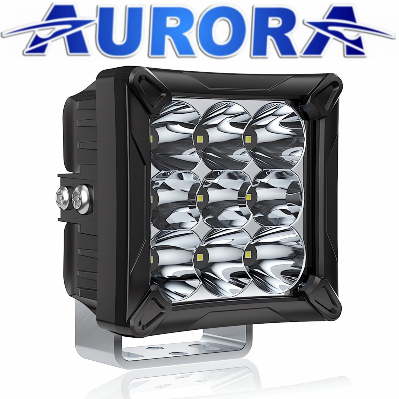 Светодиодная фара Aurora ALO-W-4-C26T3 9 диодов 90 ватт Комбинированный свет