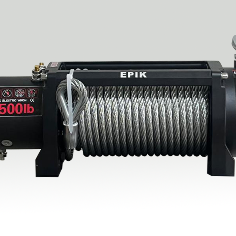 Лебедка Epik STD9.5 12V Стальной трос 9500 Lbs 2