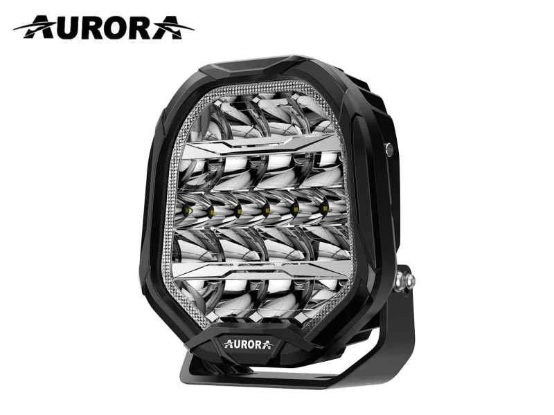 Светодиодная фара AURORA 135W ALO-P-R-9-R11Y-AW комбинированный свет + ДХО