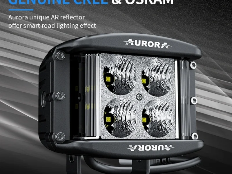Светодиодная фара Aurora ALO-2-E4E15D1 40W, БЛИЖНИЙ +180&deg; 7
