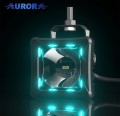 Светодиодная фара дополнительного света Aurora 6 диодов 30W +ПОДСВЕТКА 7
