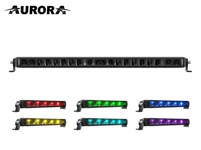Светодиодная балка Aurora 20 диодов 100 Ватт ALO-S5D1-20-R4R5Q ДАЛЬНИЙ+RGB