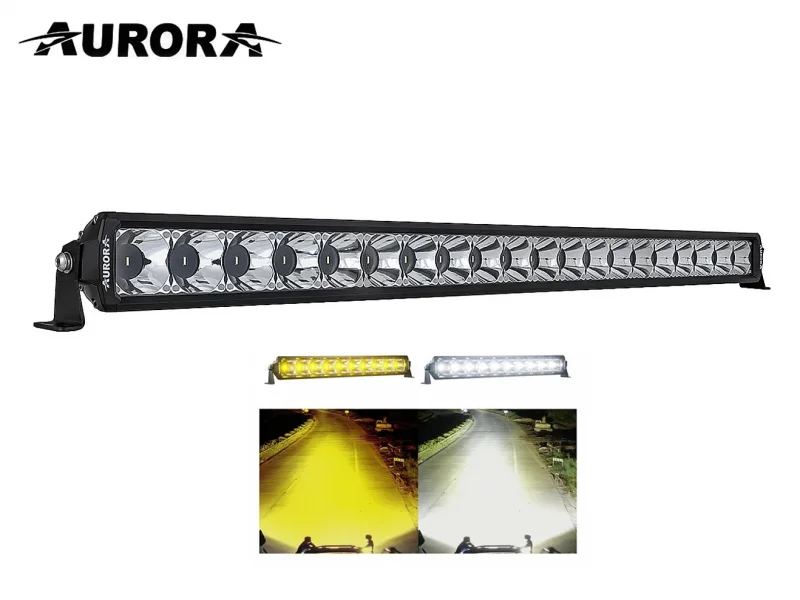 Светодиодная балка AURORA ALO-D6-50-P23H1 375W белый/золотой свет