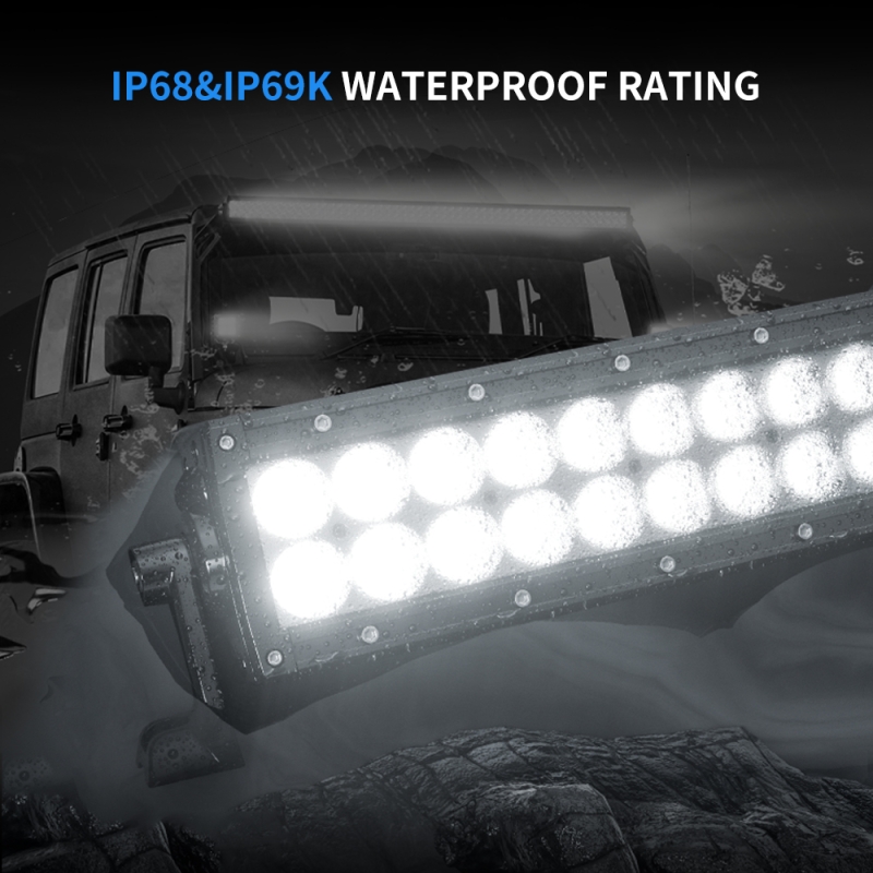 Светодиодная балка Aurora 200w ALO-D1-20-P5E4D1 двухрядная комбинированная 1
