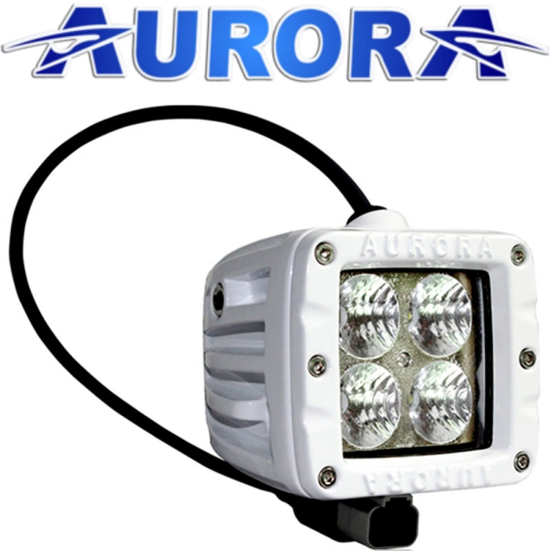 Светодиодная фара дополнительного света Aurora 4 диода 40W ALO-M-2-E4T