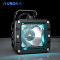 Светодиодная фара дополнительного света Aurora ALO-2-T-P23Q 6 диодов 30W +ПОДСВЕТКА 2
